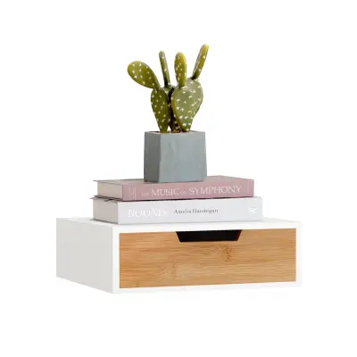 SoBuy coffee capsule storage box in color white in scandinavian style