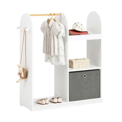 SoBuy bookcase for children  in color white in scandinavian style