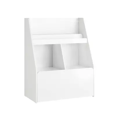 SoBuy bookcase for children  in color white in scandinavian style