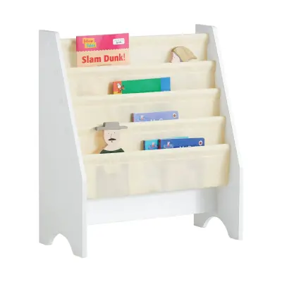 SoBuy children bookcase in color white in scandinavian style