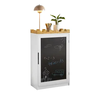 SoBuy bookcase for children  in color white in scandinavian style