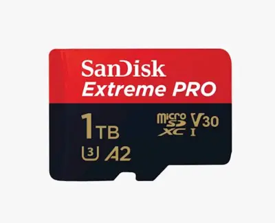 SanDisk 1TB Extreme PRO microSDXC UHS-I memorijska kartica s adapterom