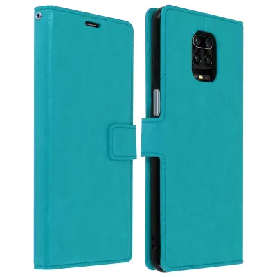 Redmi Note 9S / 9 Pro / 9 Pro Max Folio torbica s vintage postoljem