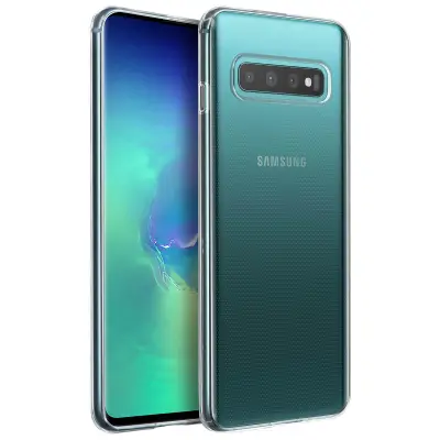 Maska Galaxy S10 Plus Silikonski gel Meka Ultra-tanka Protiv ogrebotina Prozirna