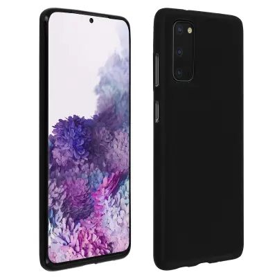 Navlaka Samsung Galaxy S20 Silikonski Gel Fleksibilan Otporan Ultra-tanka Crna