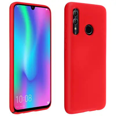 Maska Huawei P Smart 2019 / Honor 10 Lite Polutvrda Soft-Touch Crvena