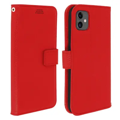 Futrola iPhone 11 Folio držač kartica video stalak crvena