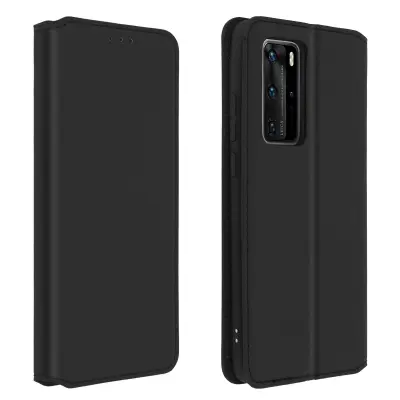 Futrola Huawei P40 Pro Folio novčanik funkcija stalka crna