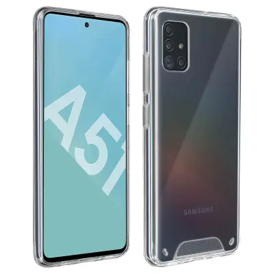 Maska Galaxy A51 Dvo-materijalna zaštita Collection Cristal Prozirna