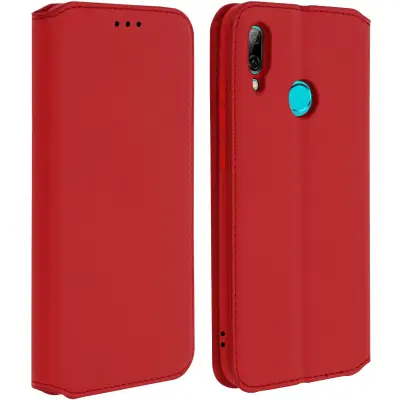 Futrola Huawei P Smart 2019 / Honor 10 Lite držač kartica funkcija stalka crvena