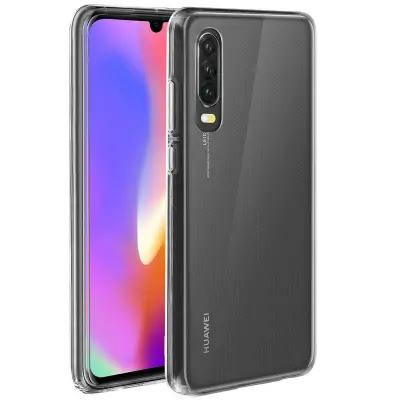 Maska Huawei P30 Silikonski gel Protiv ogrebotina Ultra-tanka - Prozirna