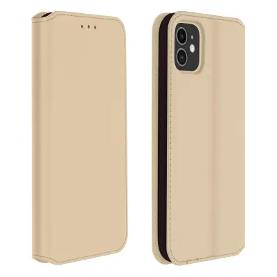 Futrola iPhone 11 Folio novčanik funkcija stalka zlatna