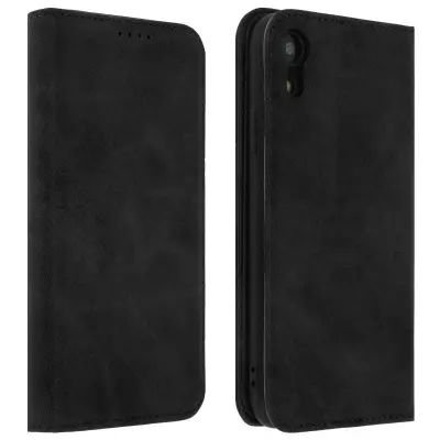 Futrola iPhone XR držač kartica funkcija stalka silikonski gel crna