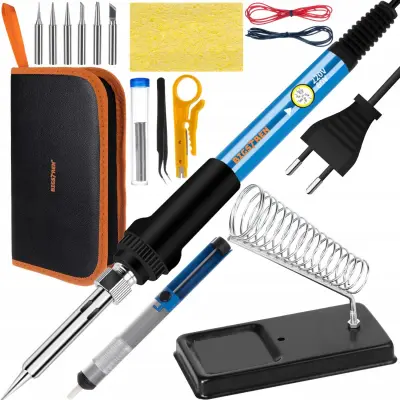 XL set 60W podesivo električno ručno lemilo do 450°C u torbi