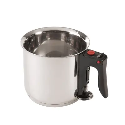 Lonac za mlijeko, vodena kupka 1,5 l / nehrđajući čelik / indukcija