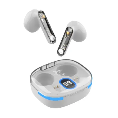White Shark EARBUDS Slušalice + mikrofon Bluetooth GEB-TWS37 HYPERBEAT Bijele