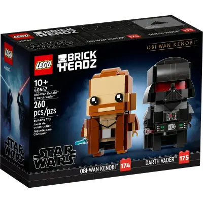 LEGO BrickHeadz 40547 Obi-Wan Kenobi u Darth Vaderu