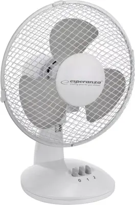ESPERANZA ZEPHYR stolni ventilator, 23 cm, 30 W, bijeli