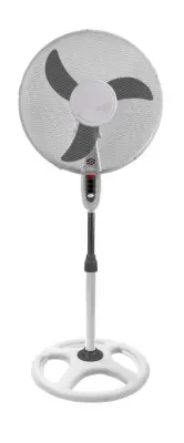 Samostalni ventilator TYPHOON, 40 cm, 3 brzine, 50 W, bijelo-sivi