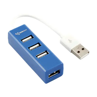 USB RAZDJELNIK SBOX H-204 Plavi