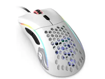 Miška GLORIOUS PC Gaming Race Model D - sjajno bijela