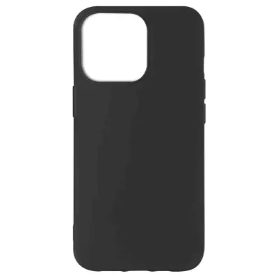 Maska Apple iPhone 13 Pro Otporna Silikonski gel Fleksibilna Tanka lagana Crna