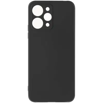 Maska za Xiaomi Redmi 12 polutvrda Soft-touch Fast Cover crna