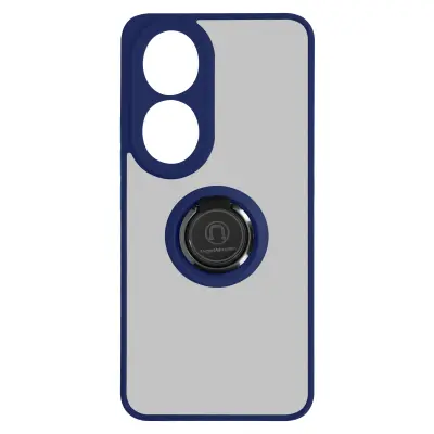 Maska za Honor 90 dvo-materijalna metalni prsten stalak Ringip plava