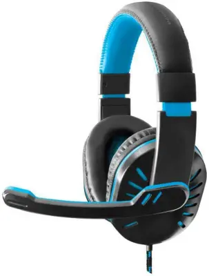 ESPERANZA GAMING SLUŠALICE S MIKROFONOM CROW BLUE EGH330B