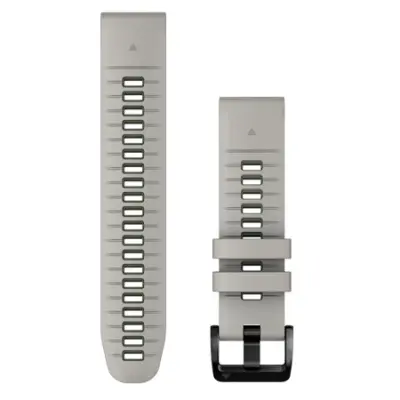 Zamjenski remen Garmin Quickfit 22mm Fog Gray/Moss silikonski