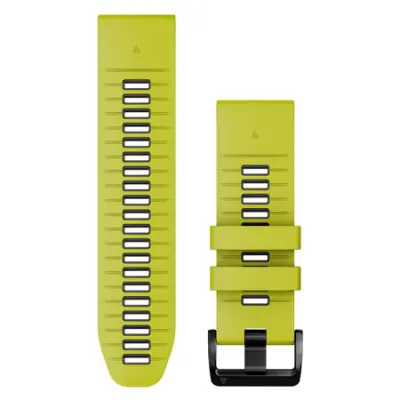 Zamjenski remen Garmin Quickfit 26mm - Electric Lime/Graphite