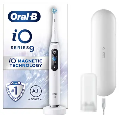 Četkica za zube OralB iO9 WHITE ALABASTER