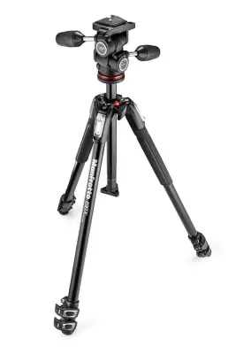 MANFROTTO 190X3 aluminijski stativ od 3 dijela s glavom 804 na 3 osi i pločom za brzo otpuštanje