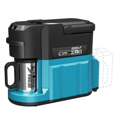Sas+all PRO 18V punjivi aparat za espresso kavu za mljevenu kavu ili kapsule