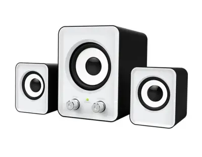 Stereo + subwoofer 2.1 USB računalni zvučnici