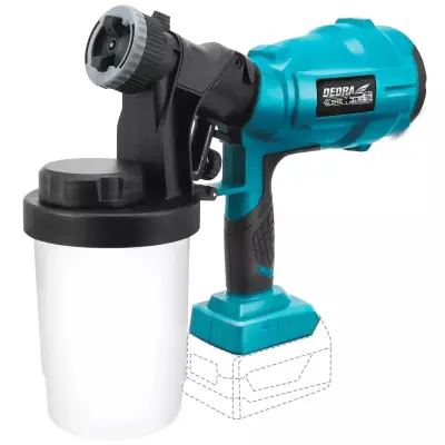 Sas+all PRO 18V baterijska jedinica za farbanje u spreju 900ml