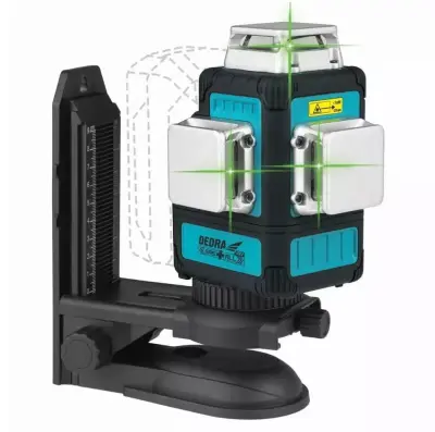 Baterija Sas+all PRO 18V. 3D laserska nibela OSRAM zelene konstrukcije s 12 linija