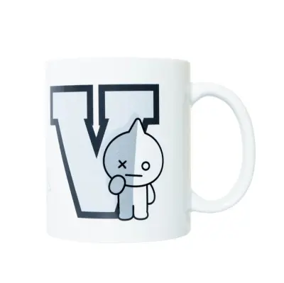Keramička šalica zapremine 300ml dizajn Guardian Space Robot Van BT21