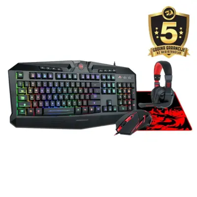 Set REDRAGON COMBO S101-BA-2 (4in1) SLO/HR LAYOUT