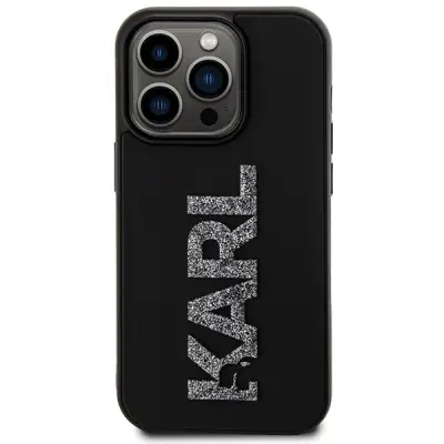 Maska za Apple iPhone 15 Pro 3D Rubber Karl Glitter