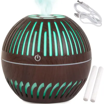 Stolni Aroma LED RGB ovlaživač zraka, difuzor 300 ml USB