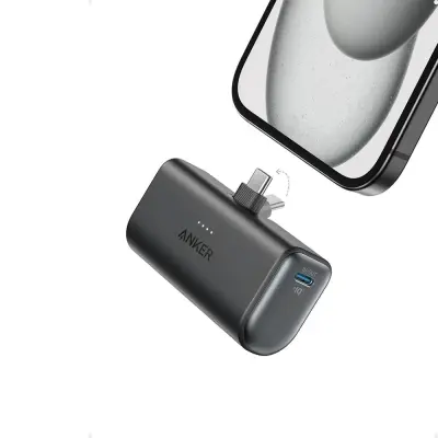 Anker Nano 5K power bank, crna