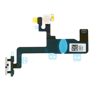 Fleksibilni kabel tipke za uključivanje/isključivanje + sekundarni mikrofon + bljeskalica za Apple iPhone 6