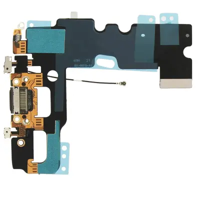 Fleksibilni kabel + priključak za punjenje iPhone 7 - Lightning priključak crni