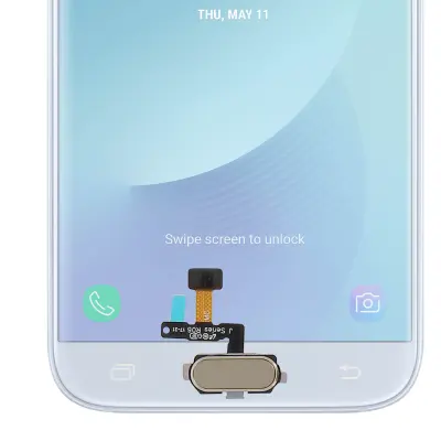 Glavna tipka (Home) Samsung Galaxy J5 2017 / J7 2017 + spojni kabel - zlatna