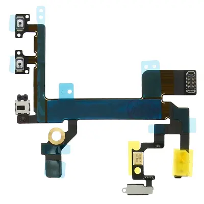 Fleksibilni kabel tipke za uključivanje/isključivanje + glasnoću + zvučnik + bljeskalica za Apple iPhone 5S