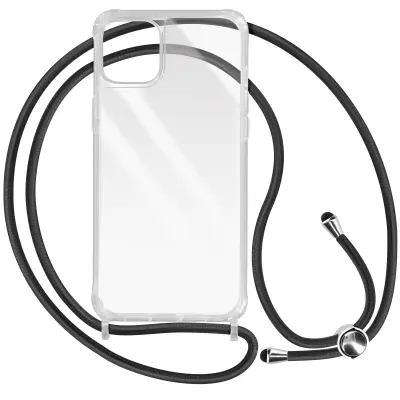 Maska s uzicom za iPhone 12 i 12 Pro kruta antišok serija Corda prozirna
