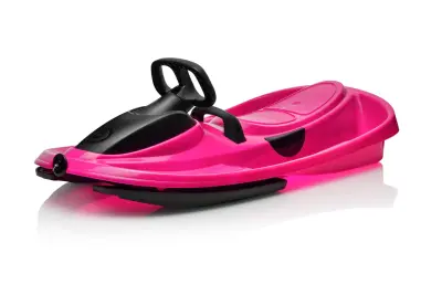 Gizmo Riders dvostruki upravljivi bob, do 120 kg, monster pink - STRATOS