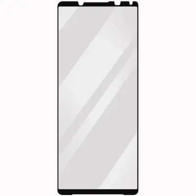 Kaljeno Staklo za Sony Xperia 5 V Tvrdoća 9H Anti-ogrebotine Bez Tragova Obrub Crni