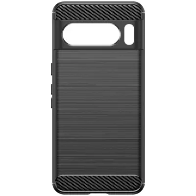 Maska za Google Pixel 8 Pro fleksibilna karbon efekt antišok Classic Carb crna